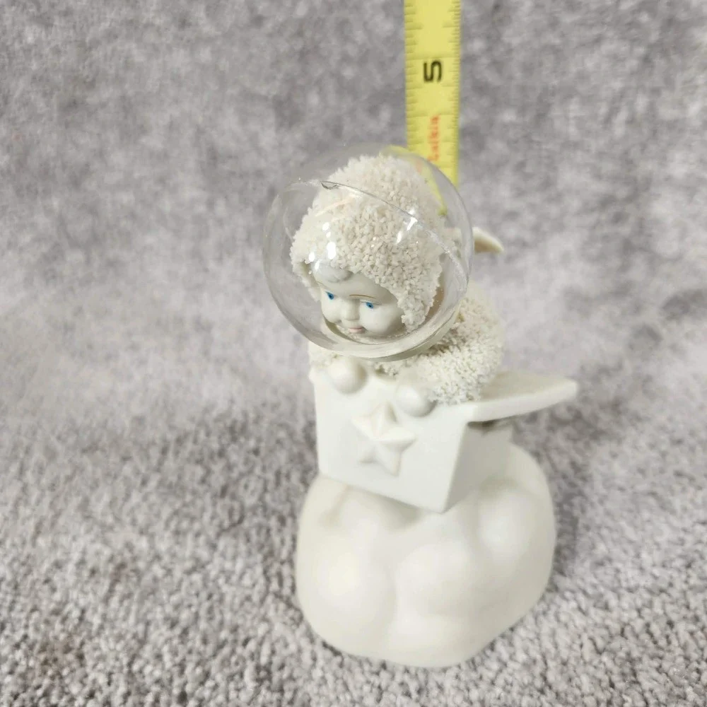 Department 56 Snowbabies Figurines White Glitter Lot‎ of 3